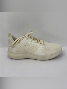 ABEO Momentum MXV Cruise comfort sneaker walking shoe cream ivory tie women 7.5